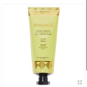 Spongelike hand cream